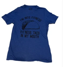 Size Small Crazy Dog Fitness Taco T-shirt