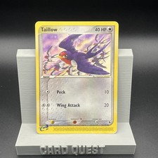 Pokemon TCG Taillow 72/109 Ruby and Sapphire Common Regular MP on eBay
