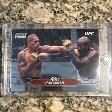 2025 Topps Stadium Club UFC Alex Pereira Light Heavyweight Chrome #C-97