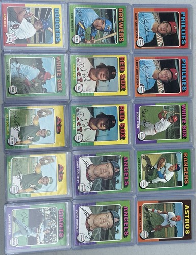 vintage sports cards lot 1970’s  Up - Picture 7 of 14