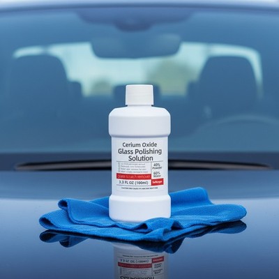 3.3oz 100ml Glass Polishing Liquid   Deep Cleaning & Removes Wiper Marks, Swi...