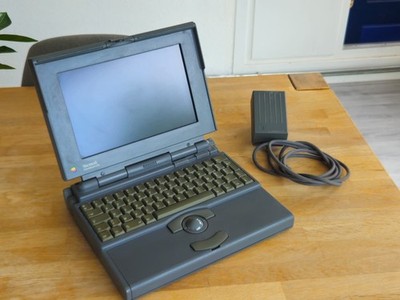 Vintage Apple PowerBook 145B + Charger