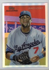 2010 Topps Chrome National Chicle Refractor 96/499 James Loney by Ken Branch 4g8