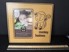 Baby Photo Frame Prinz Baby Beyond "Monkey Business" SEE PICS FOR CONDITION