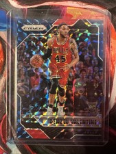 2016-17 PANINI PRIZM MOSAIC BLUE DENZEL VALENTINE #20