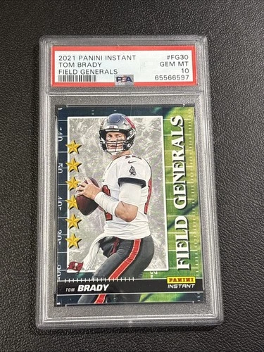 2021 Panini Instant Field Generals Tom Brady #FG30 PSA 10 GEM MINT Buccaneers