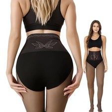 High Waist Shapewear Tights Women Tummy Control Butt Lifter Seamless Slimming