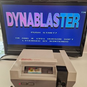 Dynablaster (Bomberman) | Nintendo NES [Puzzle | 1 - 3 Players]