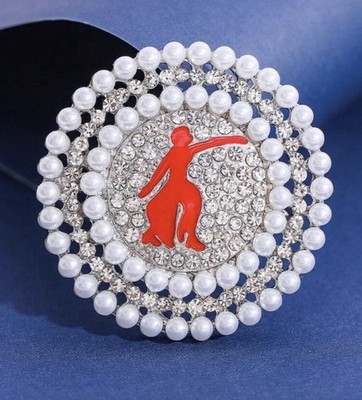 Sorority Paraphernalia Brooch for Women 1913 Del-ta Brooch Pin NEW