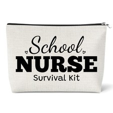 Nurses Makeup Bag School Nurse Gifts Practitioner Gifts for Nurses Nursing Gi...