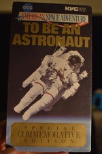 America's Space Adventure To Be an Astronaut VHS Special Commentary Ed. NEW