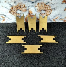 Vintage Hammond Organ Tone Wheel Generator Brass Drive Couplers Complete Set 6 