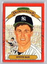 1990 Donruss #2 Steve Sax Diamond Kings