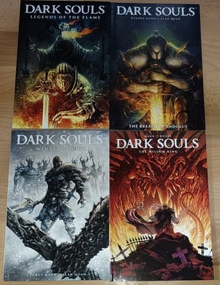 Dark Souls Graphic Novel Set |  4 Bände | Titan Comics | Englisch| First Edition