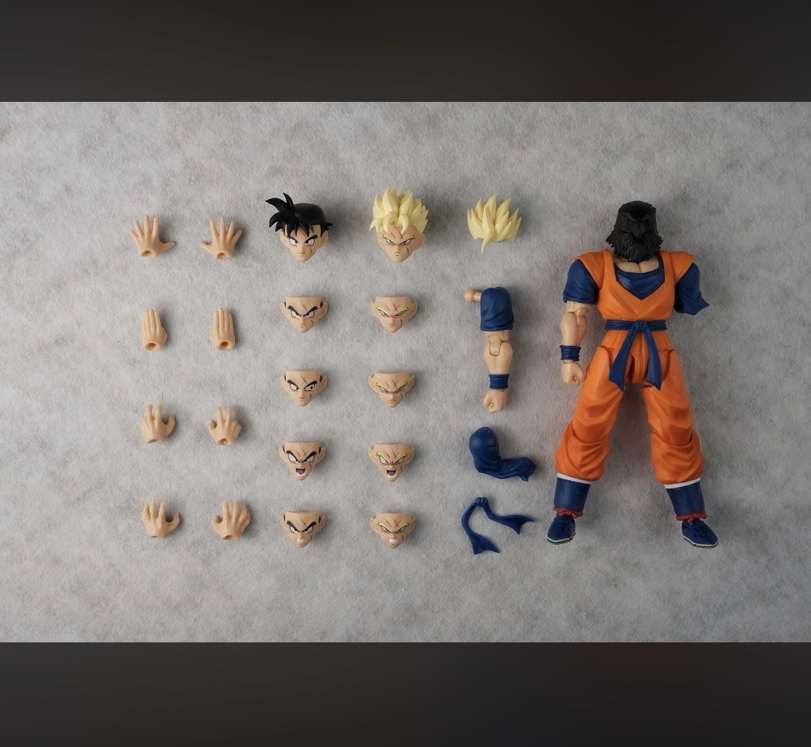 HAZ001 A+B HM custom 1/12 Future Gohan Super Saiyan DBZ Action