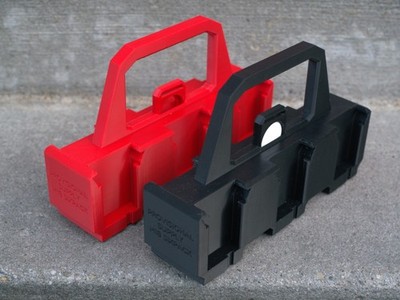 Milwaukee M18 Six Pack Battery Holder - 3D Printed Power Tool Battery Caddy