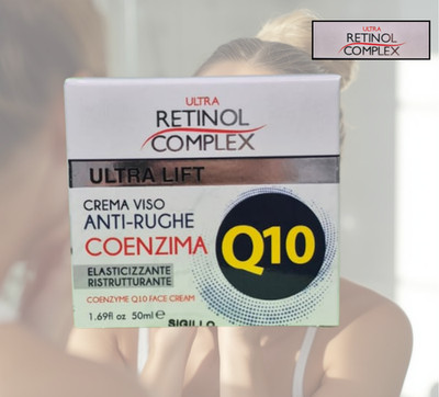 ANTI-WRINKLE Face Cream with COENZYME Q10 ml.50 RETINOL COMPLEX