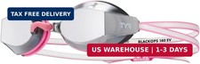 TYR Black Ops 140 EV Racing Mirrored Swim Goggles Women's Fit