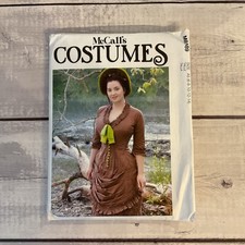 McCalls 8189 Sewing Pattern Top Historical Victorian Costume Miss 6-14 UNCUT