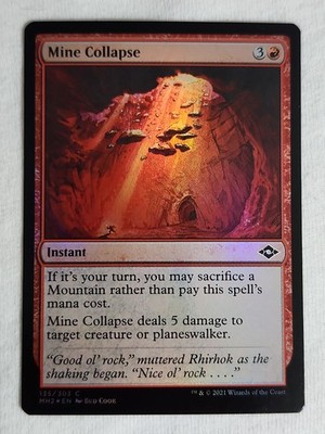 Mine Collapse 135 Modern Horizons 2 Foil Magic the Gathering