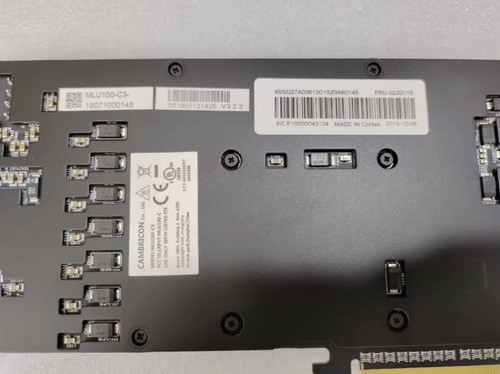Cambricon MLU100-C3 accelerator card GPU artificial intelligence accelerator car - Afbeelding 4 van 6