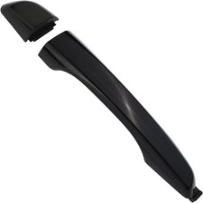 Exterior Door Handle Rear Left Side Compatible with Elantra 2017 2018- Black-RL