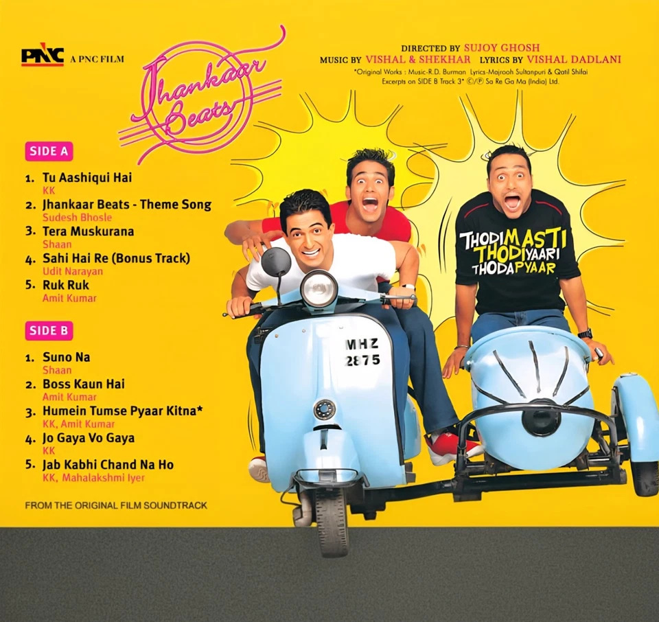 JHANKAR BEATS - NEW BOLLYWOOD LP VINYL RECORD ( 180 G ) - Image 2 of 2