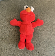 Sesame Street Elmo Plush Stuffed Toy, Red Orange White, Small 6-14 in, 3