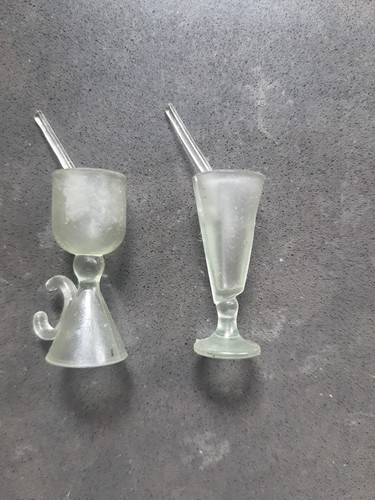 VINTAGE~BARBIE DREAM HOUSE~Cruise Ship~accessory~lot of 5~DRINK COCKTAIL GLASSES - Picture 4 of 13
