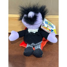 Vintage Sesame Street Mumford Magician Bean Stuffed Animal