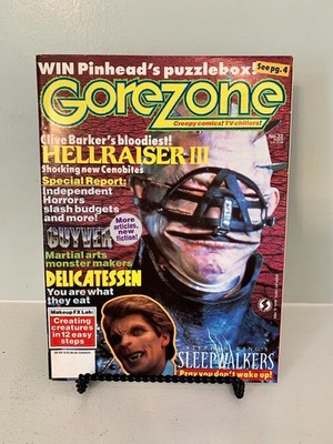 GoreZone Magazine Issue #22 Hellraiser III 3 Pinhead w/ Posters Summer 1992