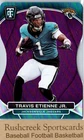 2024 Panini Totally Certified Football Mirror Platinum Purple Die Cut Travis Etienne Jr. #41