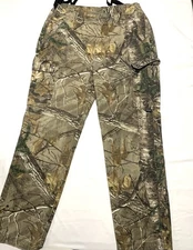 Camo Pants Men’s 32x30 Realtree Cargo Pants Hunting Baggy