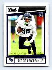 #397 2022 Score BASE / Reggie Roberson Jr. RC Tennessee Titans