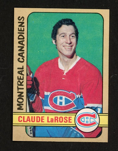 Claude Larose #231 1972 O-Pee-Chee card