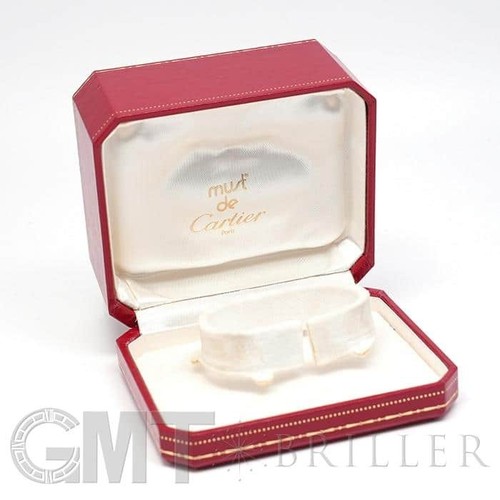 Cartier Must Tank SM Vermeil W1008354 Ladies Watch 25g Square White Dial Auth - Picture 5 of 10