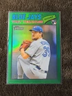 Trey Yesavage 2026 Topps Heritage Green Chrome Border RC  /99