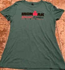 IRONMAN TRIATHALON WISCONSIN 2018 40 YEAR ANNIVERSARY T-SHIRT  WOMENS S 