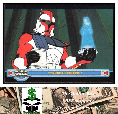 2004 Topps Star Wars: The Clone Wars #24 ''Target Sighted!'' -