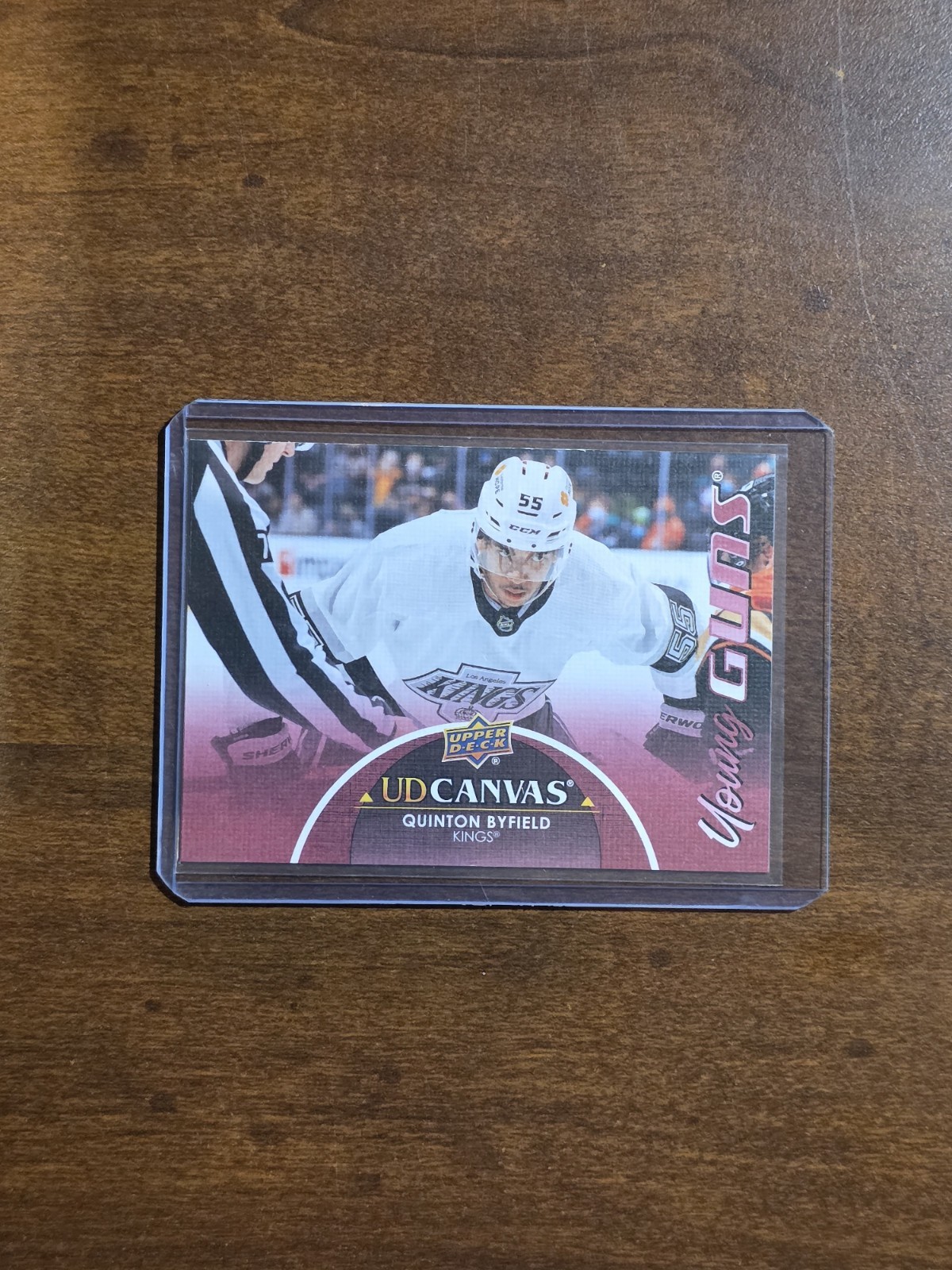 2021-22 Upper Deck Young Guns Canvas #C91 Quinton Byfield Los Angeles Kings