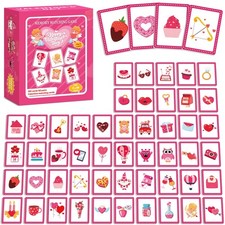 Memory Matching Game for Kids 3-8 - Valentine’s Day Educational Card Game