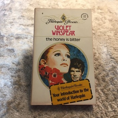 The Honey Is Bitter Violet Winspear 1973 Harlequin Forced Marriage Romance Book