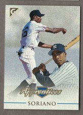 ALFONSO SORIANO 1999 Topps Gallery APP RC #128 Rookie Card Apprentices Yankees