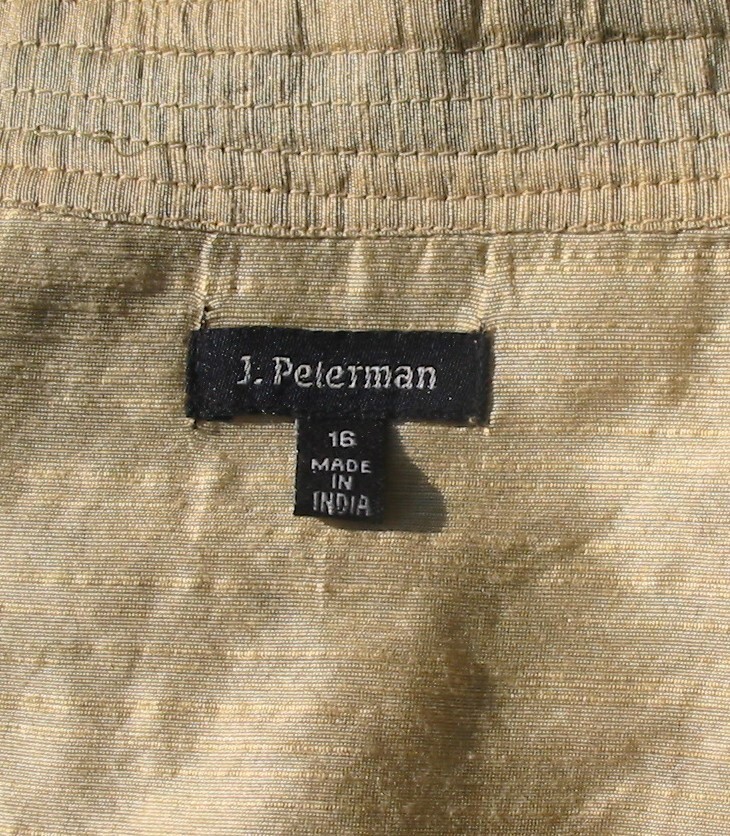J Peterman Patchwork Embroidered Boho Long Flowy … - image 8