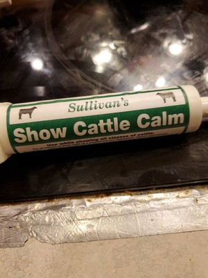 Sullivan Show Cattle Calm Paste Show Day Cattle Up To 1000 Lbs 32 Ml Tube Ebay