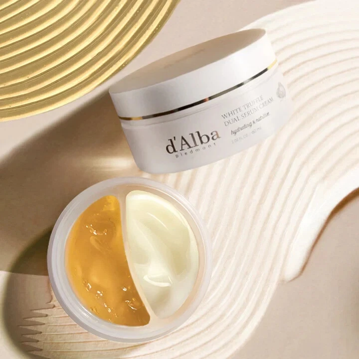d'Alba Italian White Truffle Double Serum & Cream Vegan 2-in-1 Moisturizer 2.46z - Image 2 of 4