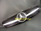 ONE SET OF BLACK FRONT GRILLE FOR 2000-2006 MERCEDES BENZ W215 CL-CLASS