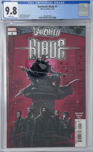 Darkhold Blade 1 CGC 9.8 1st B-Negative