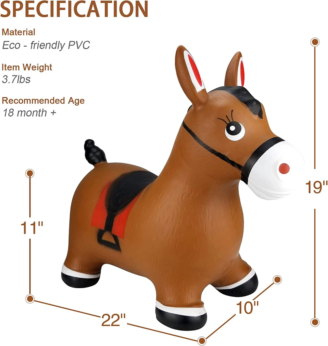 Bouncy hotsell horse hopper