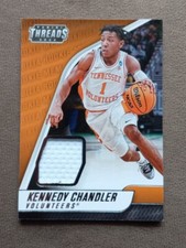 2022 Panini Chronicles Draft Kennedy Chandler Threads Relic Patch Card #TH-KCH